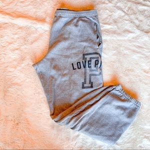 VS Pink sweat outfit